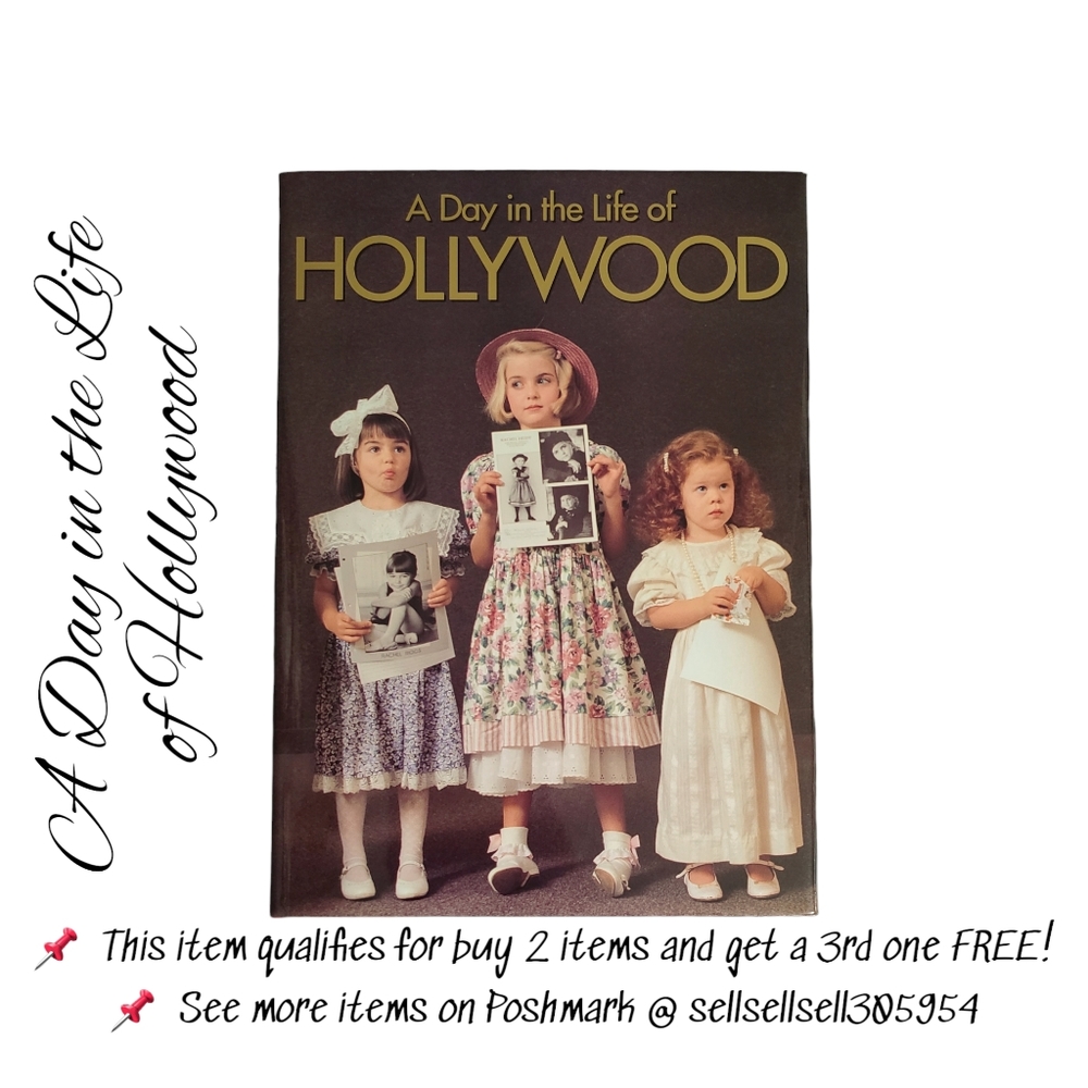 📌 *Book - A Day in the Life of Hollywood - Lena Tabori - Hardcover